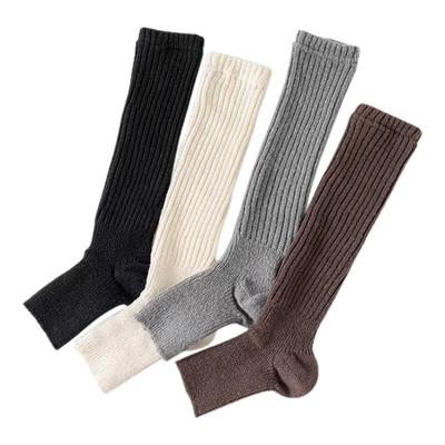 针织堆堆袜纯棉踩脚小腿袜