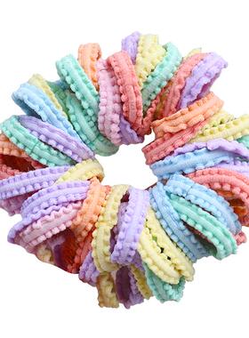 女童发绳加宽裙边高弹不伤发发圈