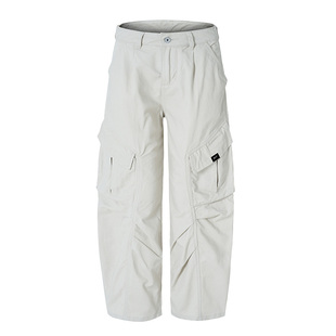 it :5cm/FIVECM美式高街侧边宽松阔腿工装裤男潮牌设计感休闲裤子