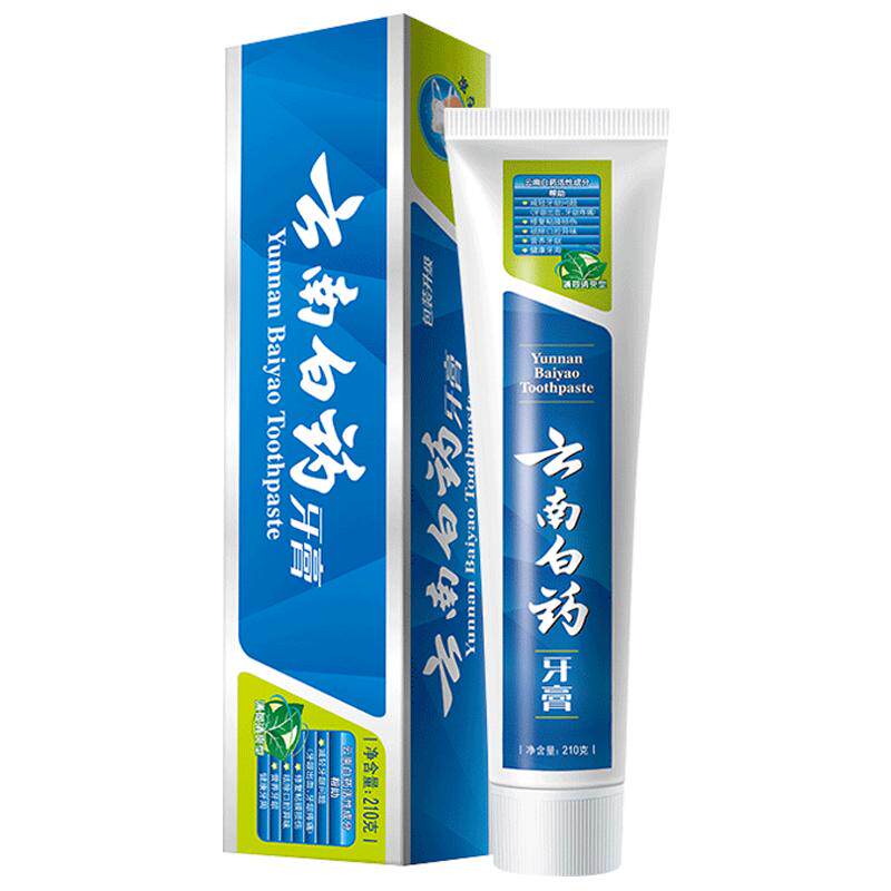 云南白药薄荷清爽型家庭装牙膏