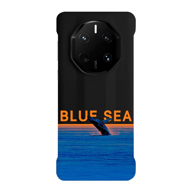 蓝色海洋华为Mate80RS/70RS/Mate60RS/Mate50RS/40rs/手机壳mate80promax无边框超薄散热小众潮牌个性保护套