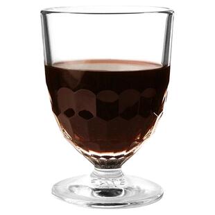法国进口LA ROCHERE Artois酒杯玻璃杯复古蜂窝设计高脚杯红酒杯