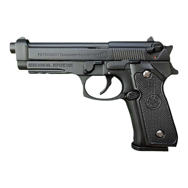 合金军模1205伯莱塔MA1大号金属枪模型男孩玩具手枪不可发射