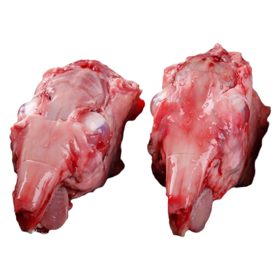 新鲜兔头现杀高端食材好品质