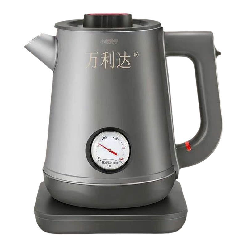万利达保温电热水壶精准显示水温