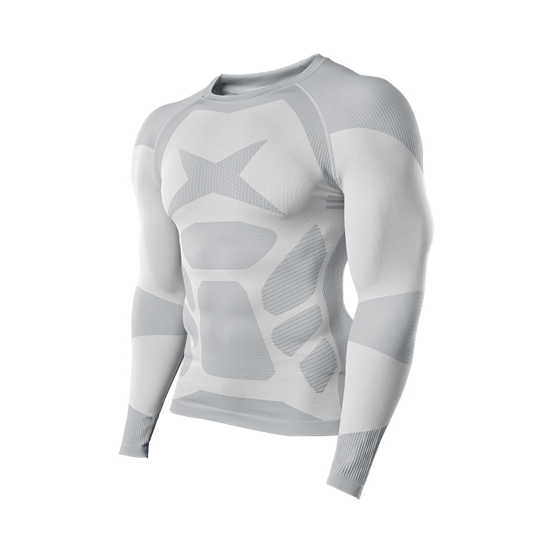 有志者UZIS秋冬篮球跑步训练服上衣男士实战运动紧身衣压缩衣爆能