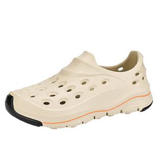 洞洞鞋男夏季外穿户外踩屎感运动开车钓鱼防滑大码46沙滩包头凉鞋