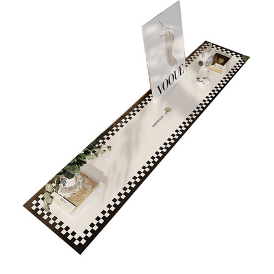 轻奢风皮革防水免洗电视柜桌垫