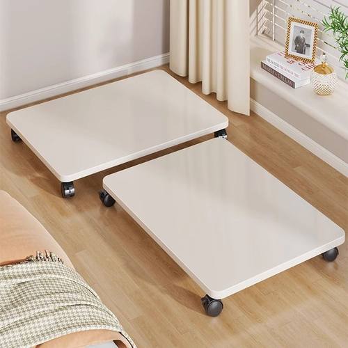 可移动收纳箱底座带托架花架滑轮箱主机万向轮整理底架置物架托盘