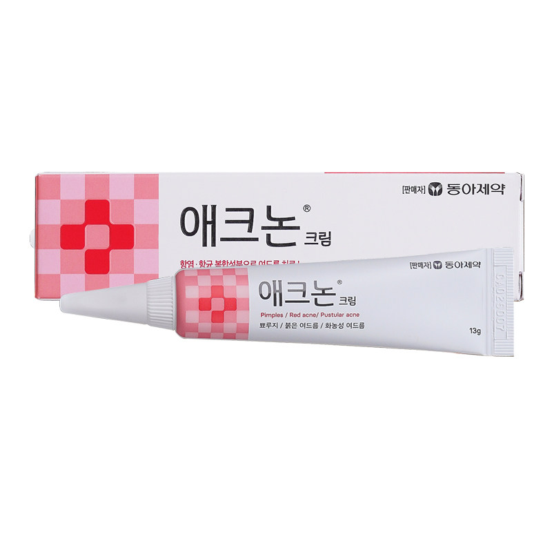 韩国东亚制药Acnon祛痘膏疮痤粉刺青春痘火疖闭口消炎医用药膏