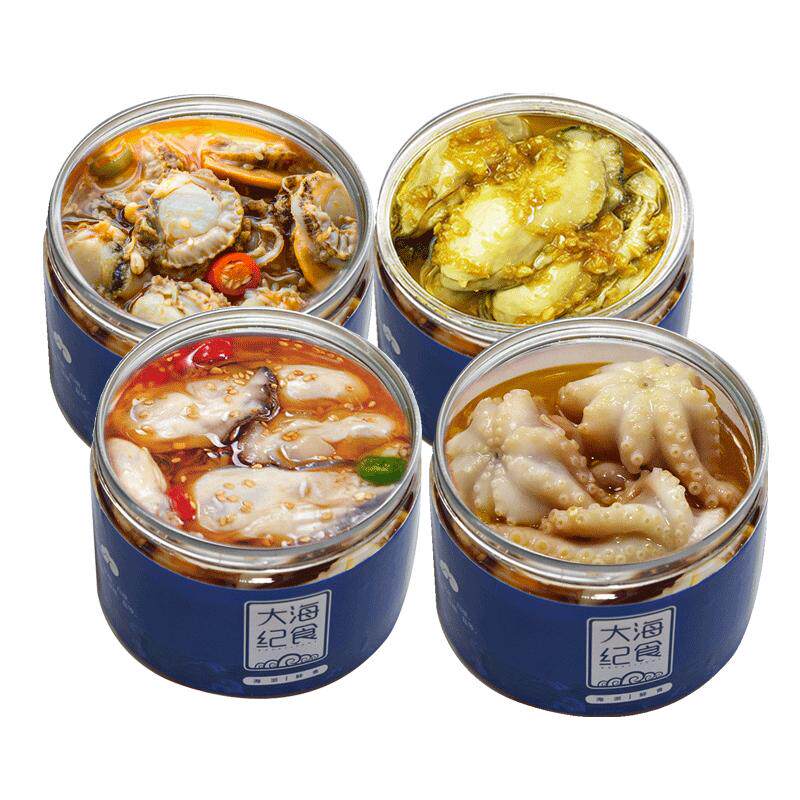 罐装麻辣蒜蓉乳山生蚝海鲜熟食