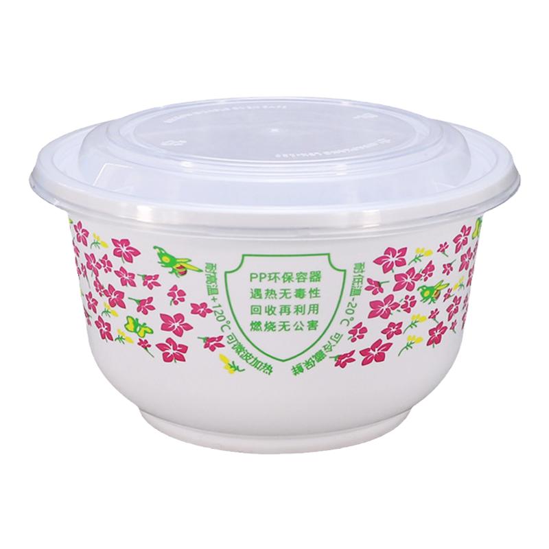 一次性餐碗加厚耐热食品级家用