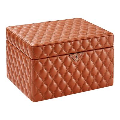 首饰盒多层带锁大容量项链珠宝收纳盒高档精致生日送老婆结婚礼物