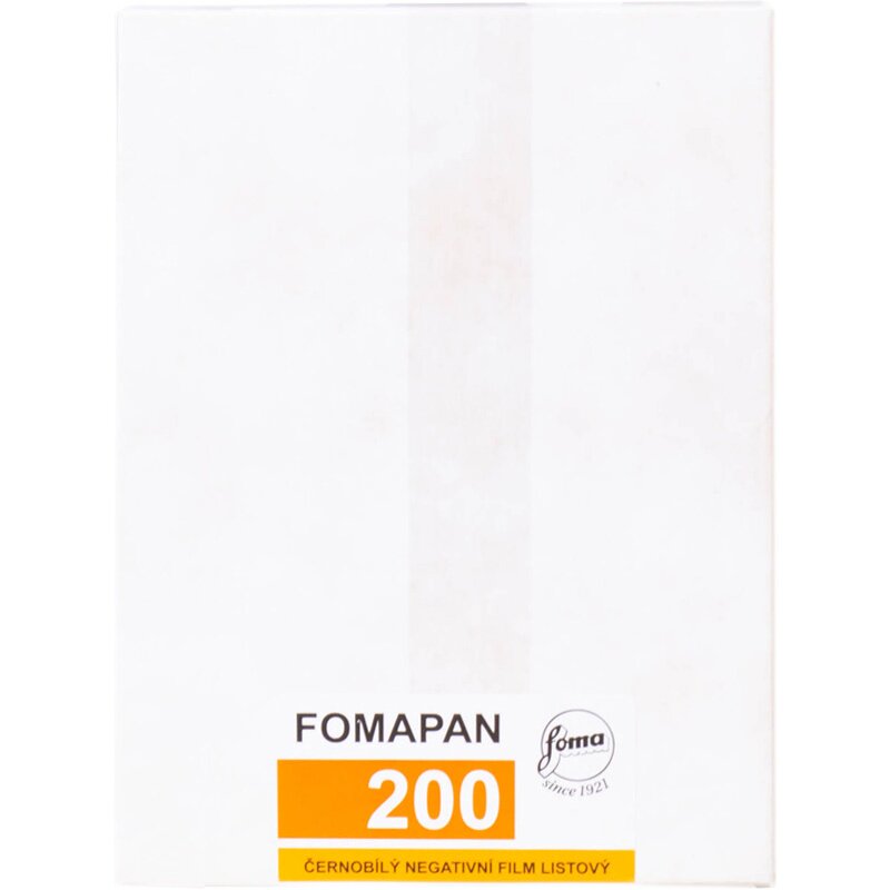 FOMA福马大画幅捷克原装黑白页片