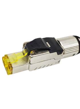 水晶头RJ45八类超六类网线接头