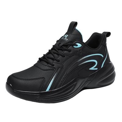 皮面防水运动鞋大童学生大码男鞋