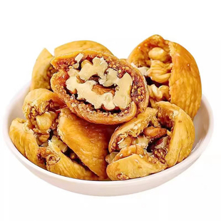 新疆无花果干夹核桃仁官方旗舰店新货夹心蜜饯孕妇果干香甜软糯