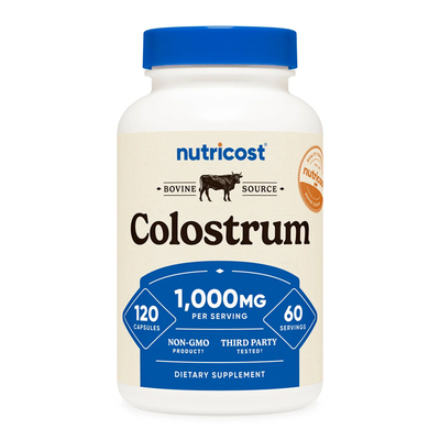 Nutricost牛初乳500mg120粒免疫