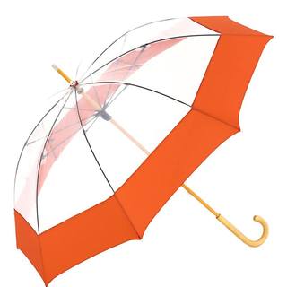 because UDAY日本碧蔻资长柄雨伞女环保男士大伞双人情侣防风透明