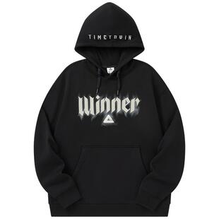 匹克篮球文化系列连帽加绒卫衣锁温科技春新款套头衫上衣保暖男