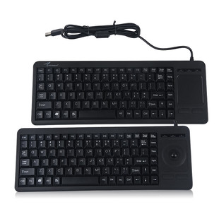 小袋鼠8800/8900工控机一体触控板轨迹球键盘鼠标USB/PS2有线键鼠