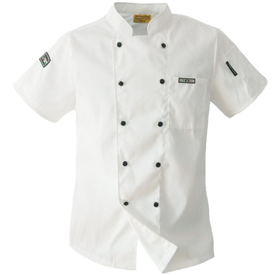 厨师工作服长短袖套装大码定制