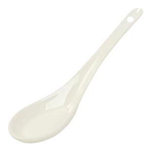 NITORI宜得利家居日式小号汤勺饭勺子餐勺陶瓷调羹JMS2016