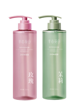 半亩花田植萃香氛沐浴露持久留香滋润保湿清洁香水官方旗舰店by