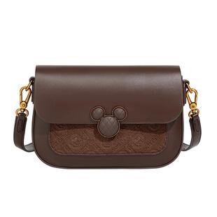 迪士尼女包2026春夏款【38礼物】百搭豆腐小方包单肩斜挎包通勤包