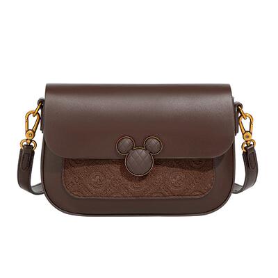 迪士尼豆腐小方包百搭单肩斜挎包