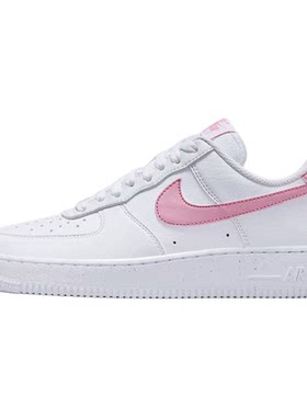 Nike耐克女鞋2025冬款AF1甜美风空军粉钩运动休闲板鞋 DC9486-111