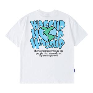 WASSUP国潮重磅爱护地球T恤