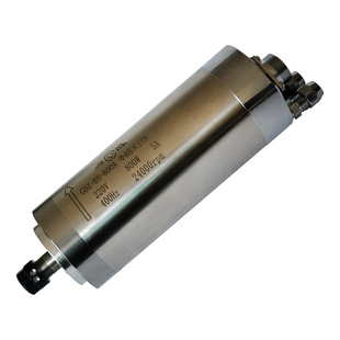 雕刻机主轴电机800W水冷1.5KW风冷2.2KW昌盛电主轴3/4.5/5.5KW