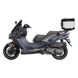 适用本田ns125la尾箱复古圆角铝合金后备箱摩托车后尾箱改装尾架