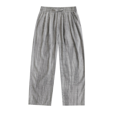 PLUS CRASH宽松百搭夏季莱赛尔亚麻休闲雅痞老钱风松弛感男装