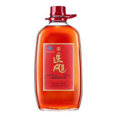 劲牌38度追风八珍酒5L大桶玻璃瓶装约10斤中国劲酒正品