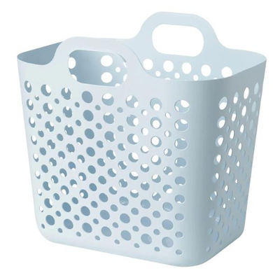 宜家斯利波柔韧灵活的洗衣篮塑料
