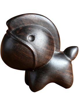 黑檀木小马驹马年挂件