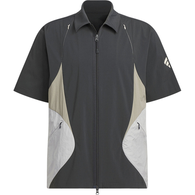 Adidas/阿迪达斯正品新款男士运动休闲宽松短袖衬衫JL9960