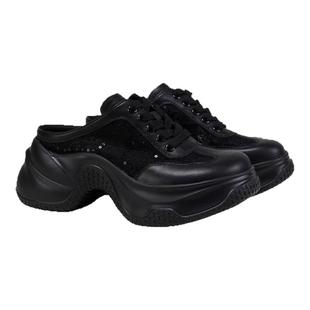 fed后空老爹鞋夏季新款女鞋休闲穆勒鞋厚底增高鞋女款S0403-ZC639