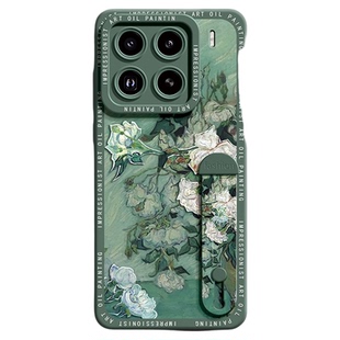 适用小米17手机壳名画15保护套oppox8液态vivox200硅胶防摔华为mate70全包腕带pura80支架潮牌x70超薄新款60