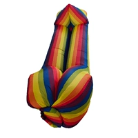 Радужная цветная модель сердца персика