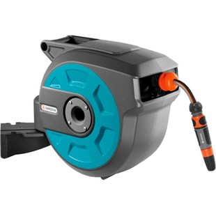 德国进口嘉丁拿GARDENA壁挂水管车自动回收水管浇花套装自动收管