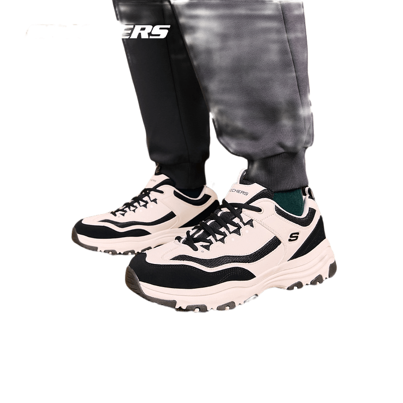 男子经典老爹鞋Skechers轻便