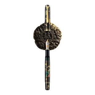 Pelikan百利金限量版莳绘钢笔M1000_Maki_e_Five Lucky Bats日本匠人全球限量123支手工制作钢笔