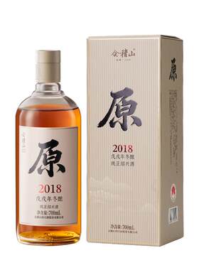 会稽山2018冬酿7年半干黄酒700ml