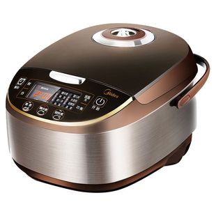 美的智能电饭煲5L大容量家用小型多功能带蒸笼4升煮饭锅3-4-6-8人