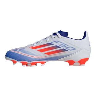 皇贝Adidas阿迪达斯F50低帮中端MG短钉人草训练青少年儿童足球鞋