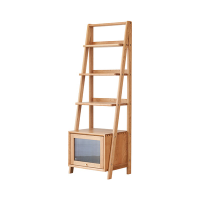 出乎生活电视柜北欧实木书架