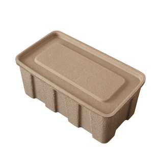 清明端午节粽子礼盒空盒纸浆礼品盒收纳盒复古风高端咖啡包装盒子